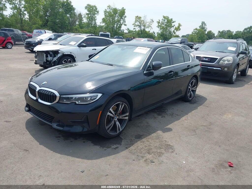 3MW5R7J03M8B90596 2021 BMW 330I photo no. 2