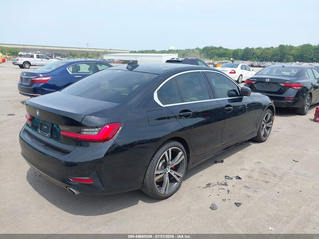 3MW5R7J03M8B90596 2021 BMW 330I photo no. 4