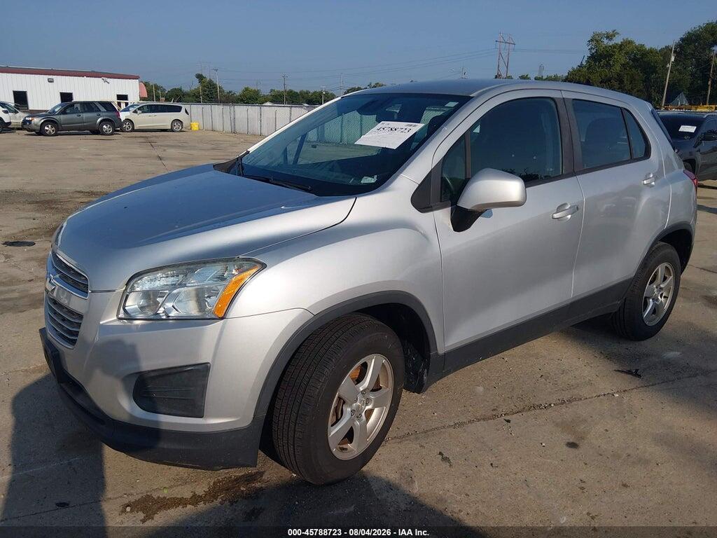 3GNCJNSB7GL274497 2016 CHEVROLET TRAX photo no. 2