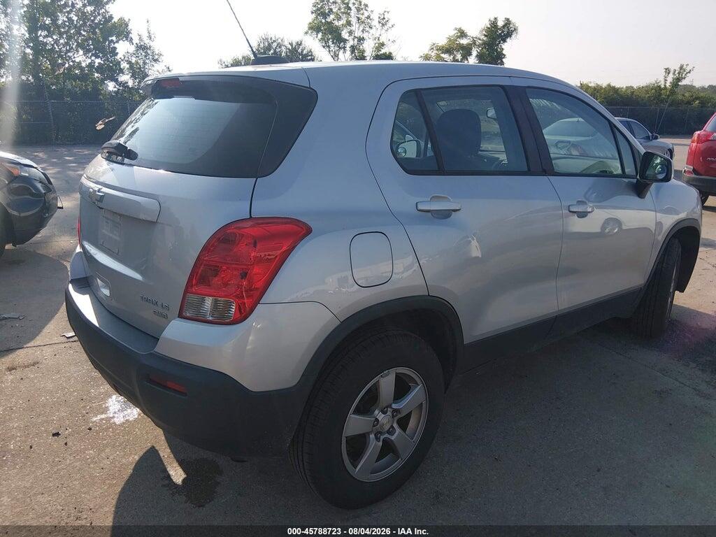 3GNCJNSB7GL274497 2016 CHEVROLET TRAX photo no. 4