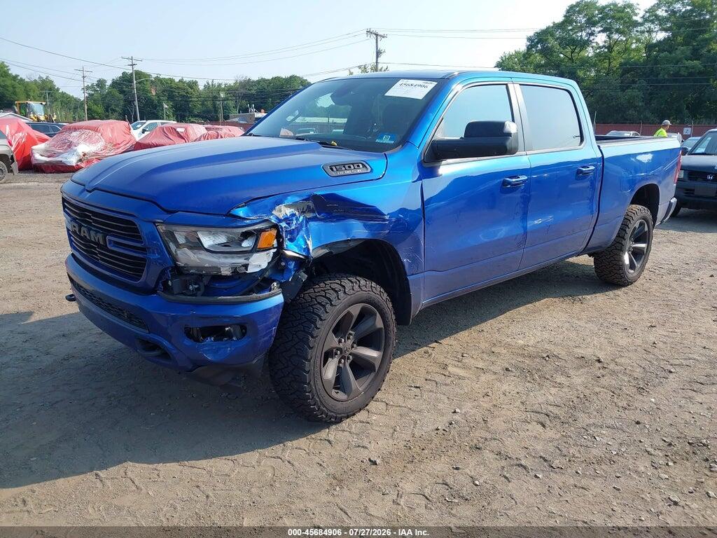 1C6SRFMTXKN665507 2019 RAM 1500 photo no. 2