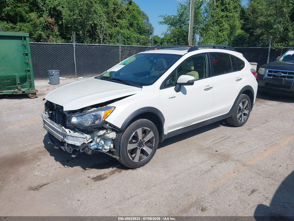 JF2GPBPCXFH227066 2015 SUBARU XV CROSSTREK HYBRID photo no. 2