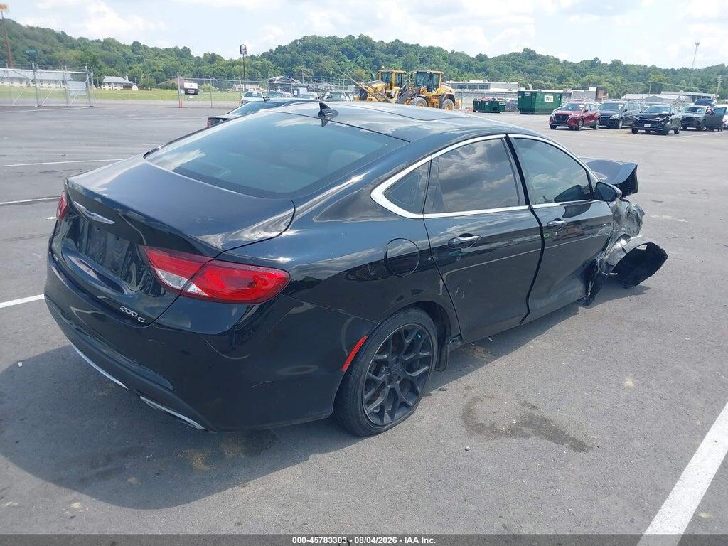 1C3CCCEG4GN135818 2016 CHRYSLER 200 photo no. 4