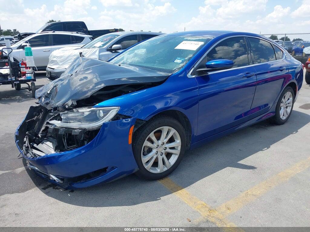 1C3CCCAB5GN157952 2016 CHRYSLER 200 photo no. 2