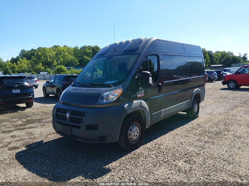 3C6TRVCG6JE151482 2018 RAM PROMASTER 2500 photo no. 2