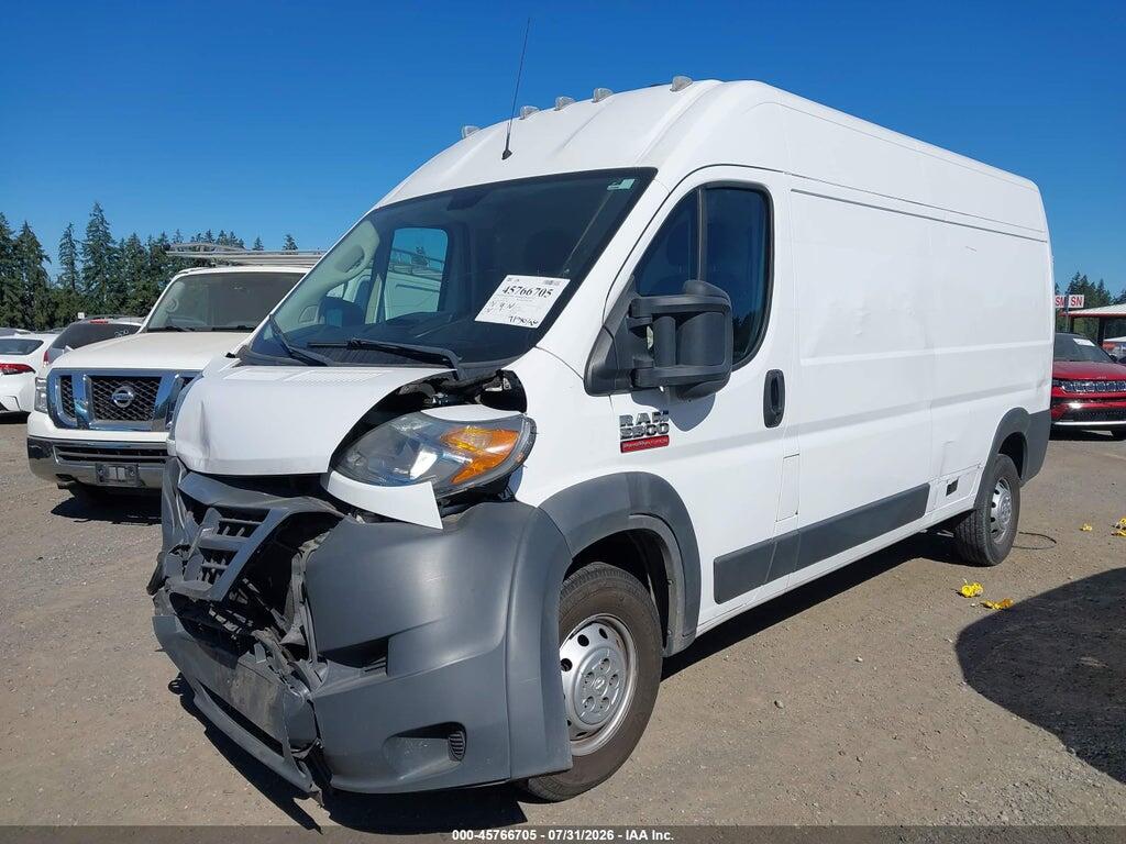 3C6TRVDG2JE157150 2018 RAM PROMASTER 2500 photo no. 2