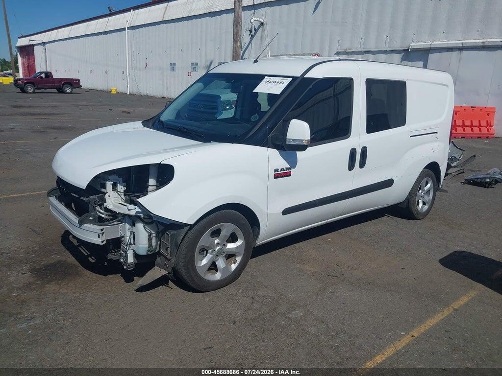 ZFBERFBB2J6J21465 2018 RAM PROMASTER CITY photo no. 2