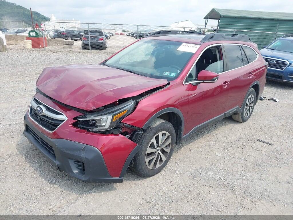 4S4BTAEC2L3160033 2020 SUBARU OUTBACK photo no. 2