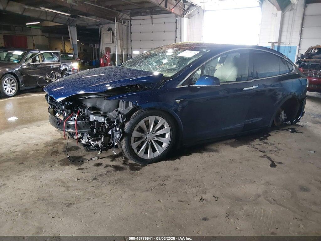 5YJXCAE2XLF228793 2020 TESLA MODEL X photo no. 2