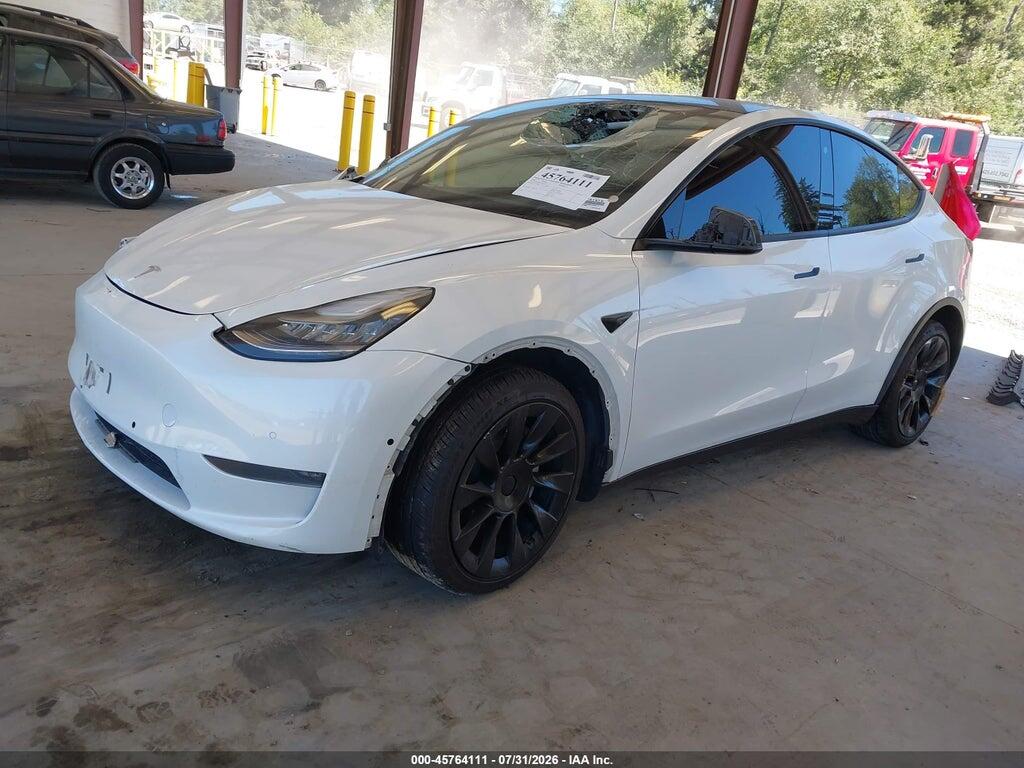 5YJYGDEE3LF058197 2020 TESLA MODEL Y photo no. 2