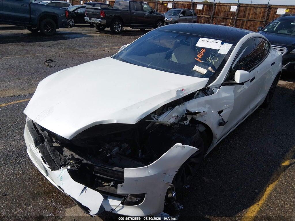 5YJSA1E42LF363722 2020 TESLA MODEL S photo no. 2