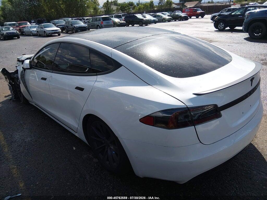 5YJSA1E42LF363722 2020 TESLA MODEL S photo no. 3