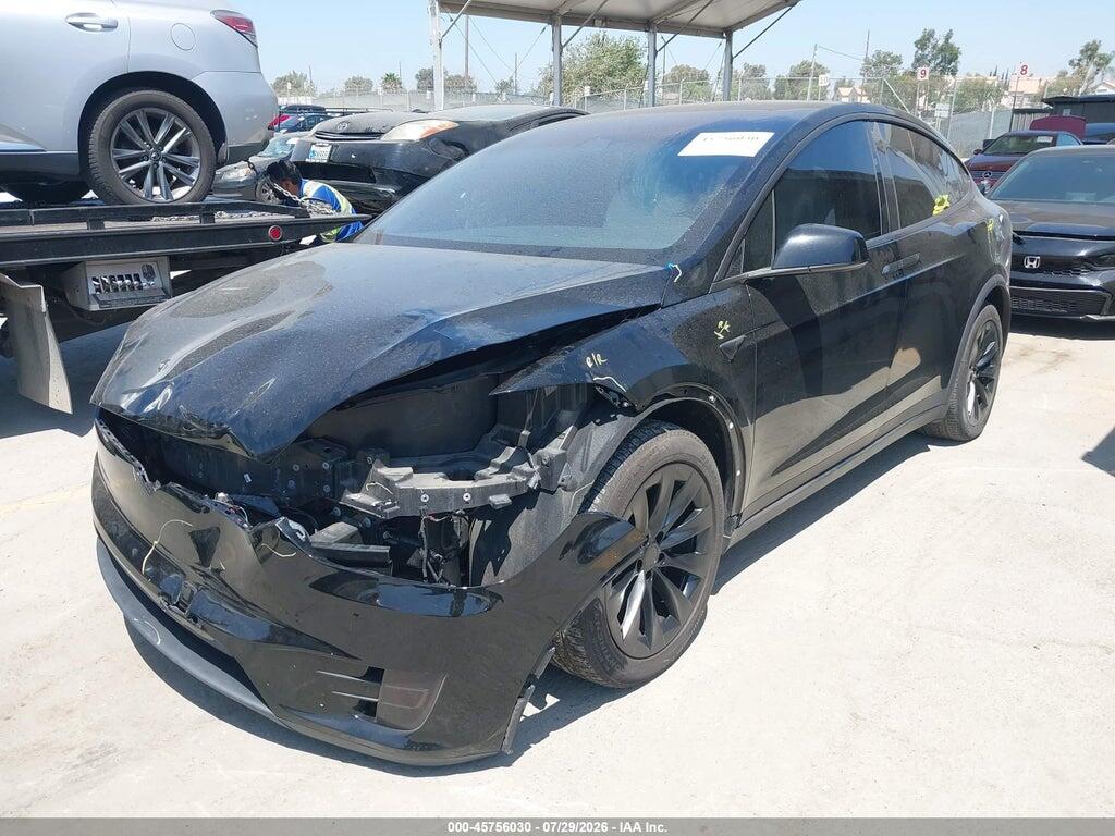 5YJXCBE21LF305945 2020 TESLA MODEL X photo no. 2