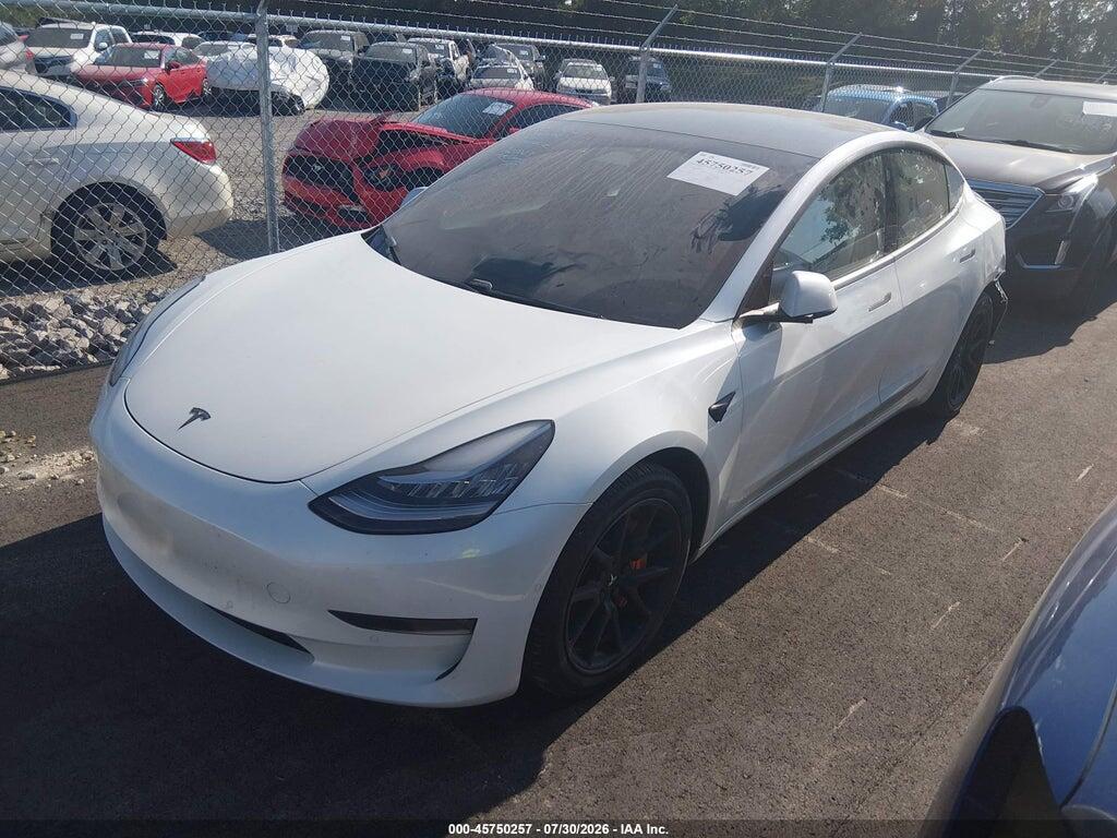 5YJ3E1EBXLF720023 2020 TESLA MODEL 3 photo no. 2