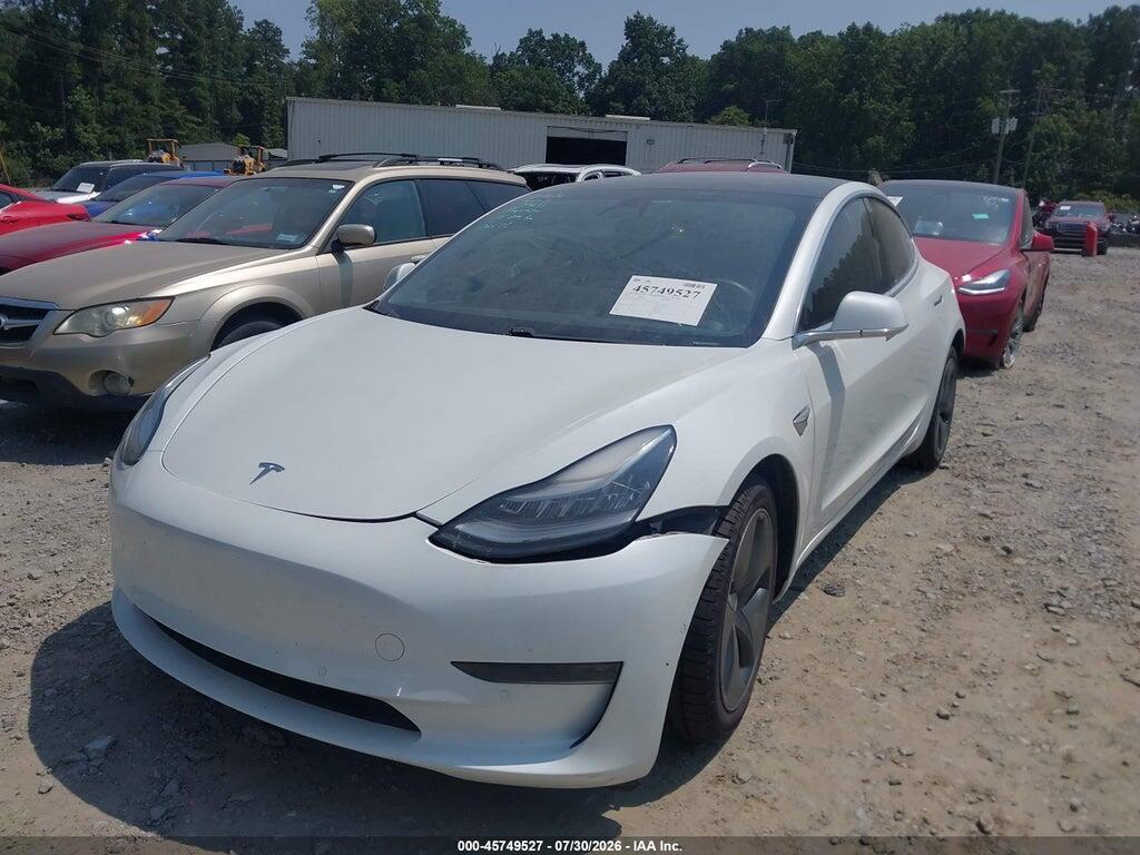 5YJ3E1EB4LF665519 2020 TESLA MODEL 3 photo no. 2