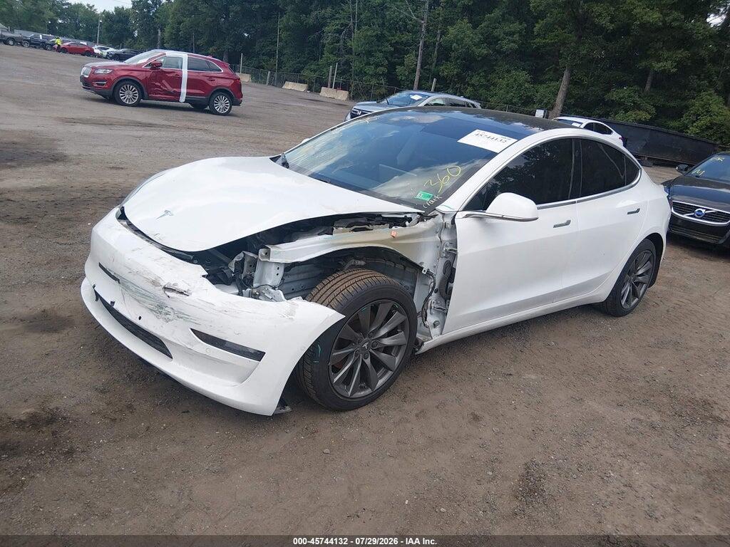 5YJ3E1EA1LF718586 2020 TESLA MODEL 3 photo no. 2
