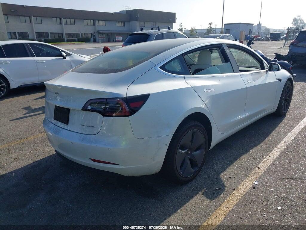 5YJ3E1EB9LF606885 2020 TESLA MODEL 3 photo no. 4