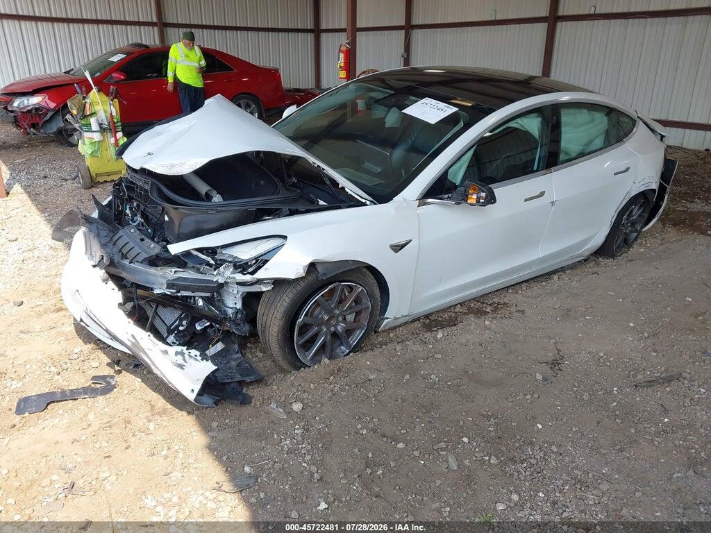 5YJ3E1EA8LF737121 2020 TESLA MODEL 3 photo no. 2