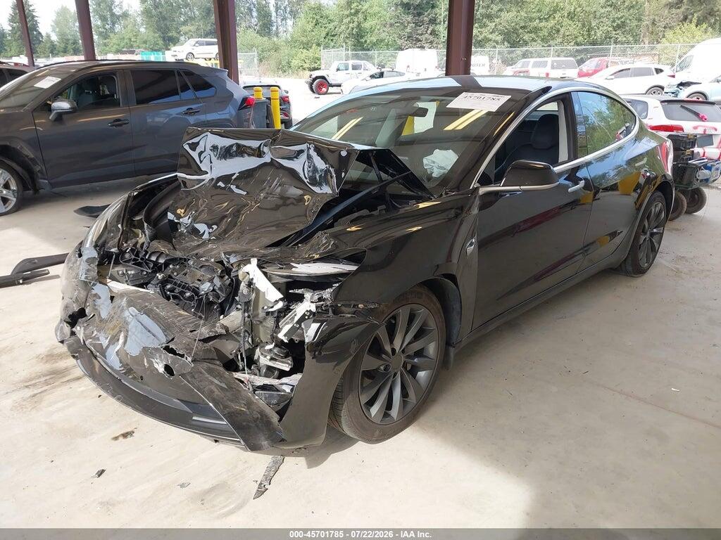 5YJ3E1EA4LF625206 2020 TESLA MODEL 3 photo no. 2