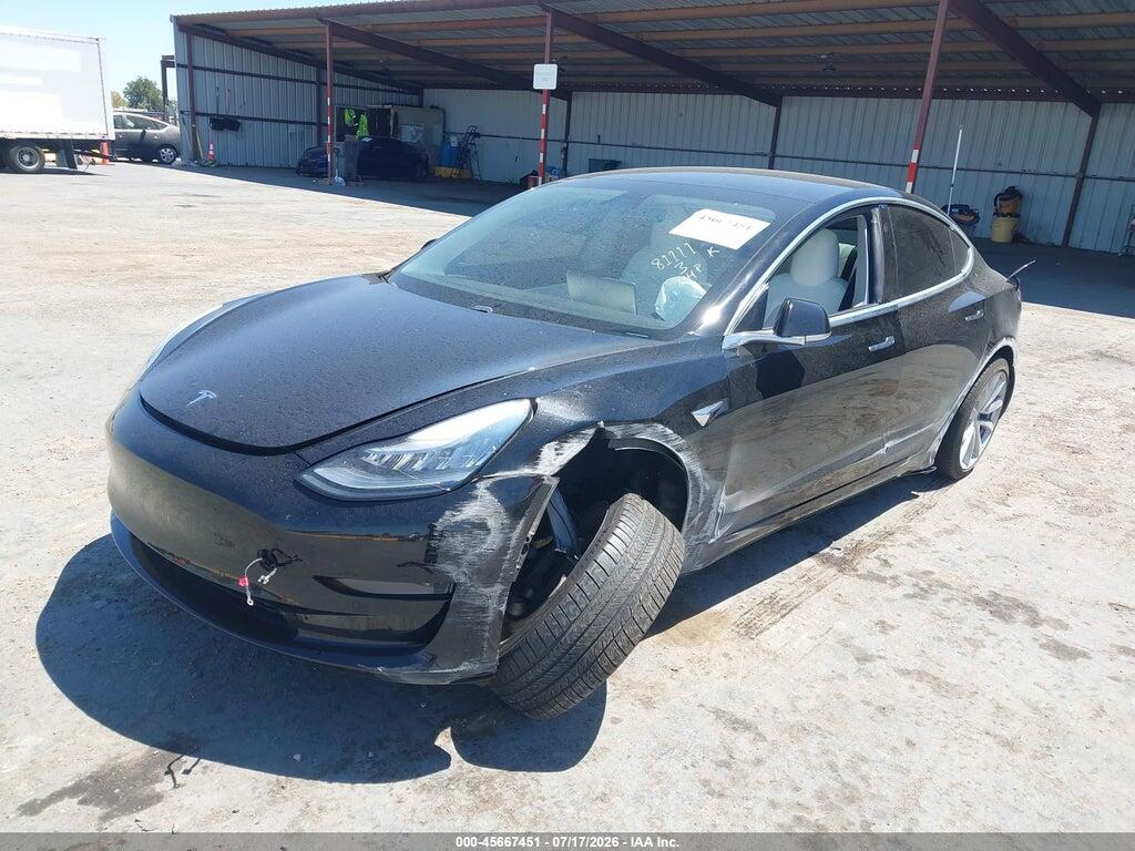 5YJ3E1EA0LF662527 2020 TESLA MODEL 3 photo no. 2