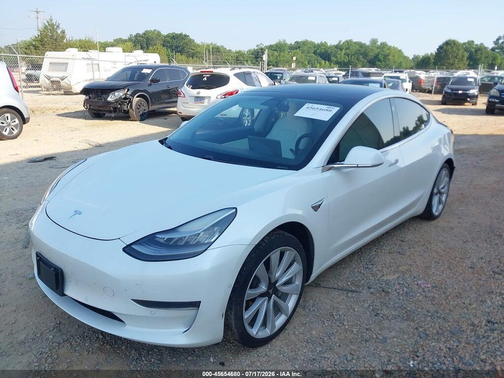 5YJ3E1EA6LF599434 2020 TESLA MODEL 3 photo no. 2