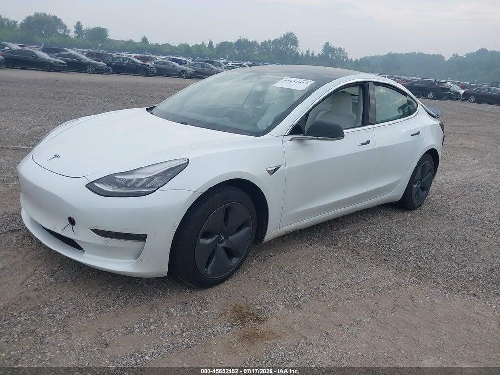 5YJ3E1EB3LF791306 2020 TESLA MODEL 3 photo no. 2