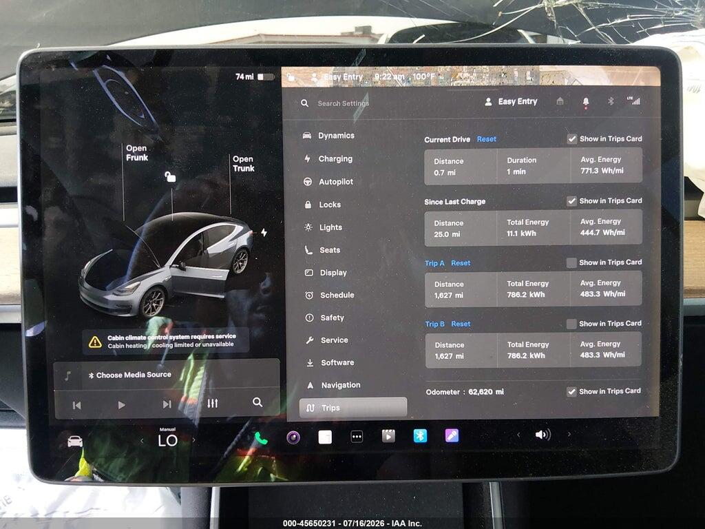 5YJ3E1EA5LF799060 2020 TESLA MODEL 3 photo no. 7