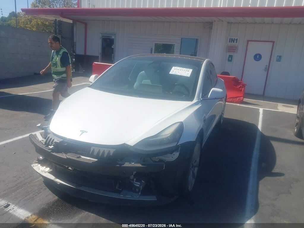 5YJ3E1EA4LF806628 2020 TESLA MODEL 3 photo no. 2