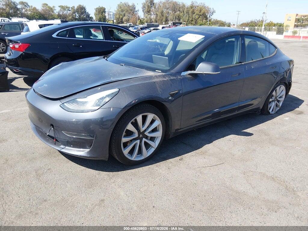 5YJ3E1EAXLF633830 2020 TESLA MODEL 3 photo no. 2