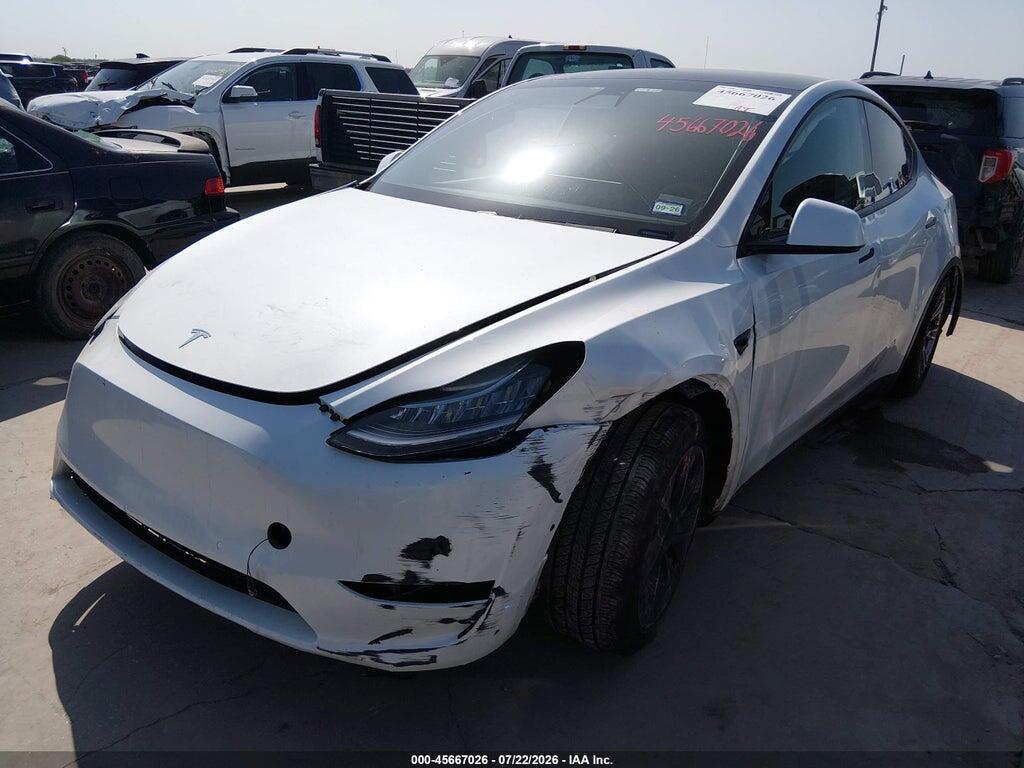 5YJYGDEE1LF009628 2020 TESLA MODEL Y photo no. 2
