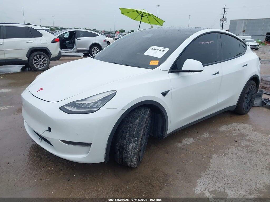 5YJYGDEE4LF044342 2020 TESLA MODEL Y photo no. 2