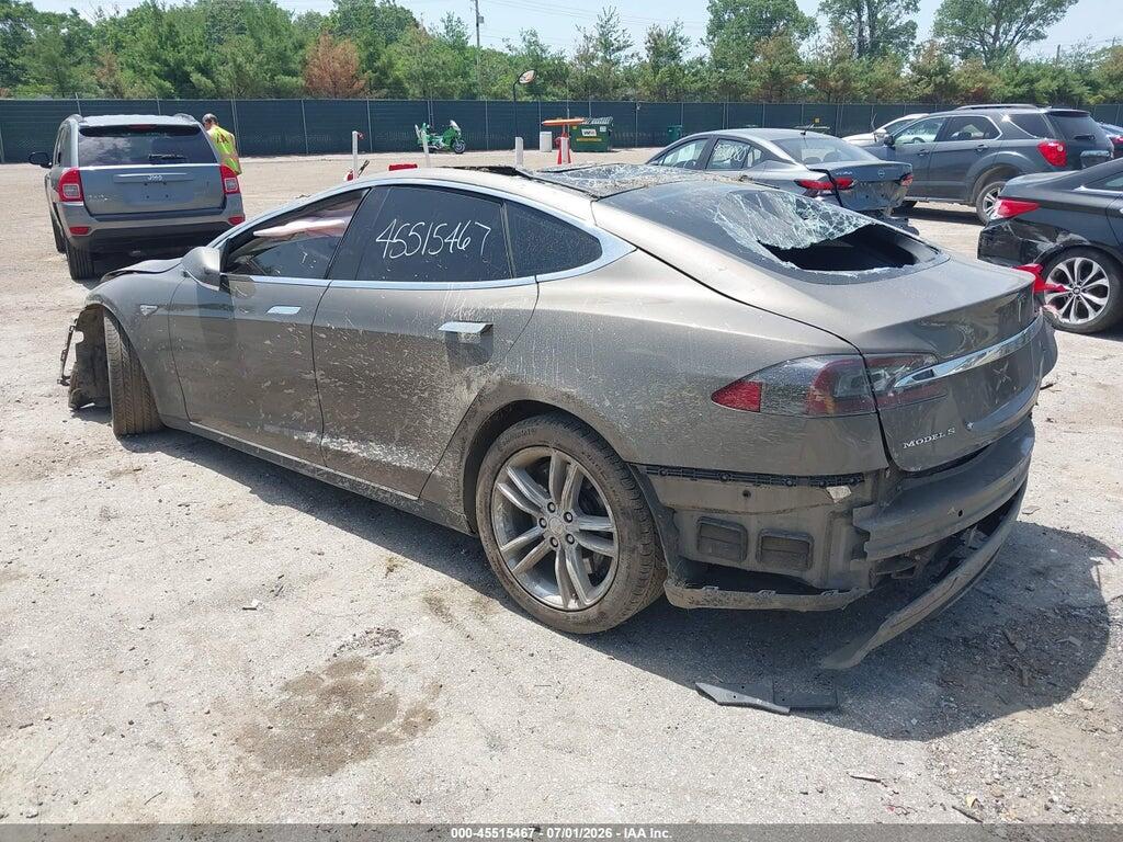5YJSA1E28FF118801 2015 TESLA MODEL S photo no. 3