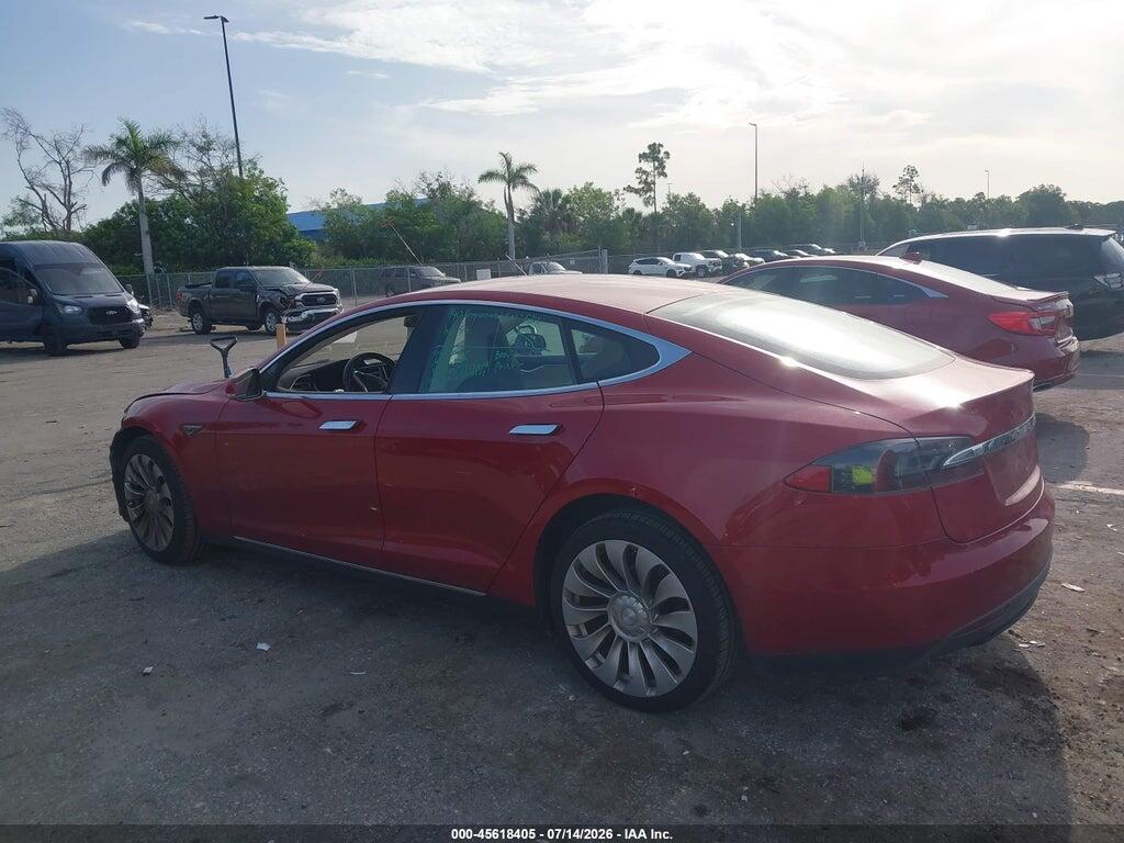 5YJSA1S21FF081871 2015 TESLA MODEL S photo no. 3