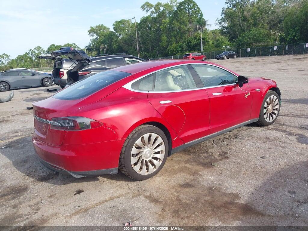 5YJSA1S21FF081871 2015 TESLA MODEL S photo no. 4