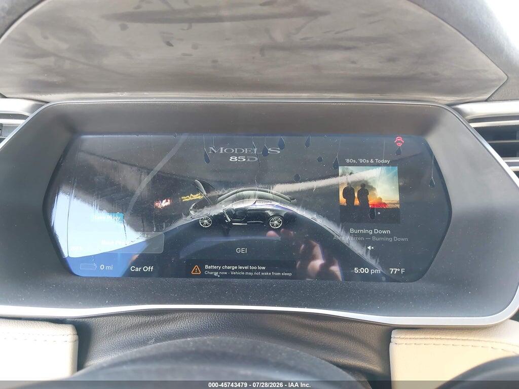 5YJSA1H11FFP79122 2015 TESLA MODEL S photo no. 7