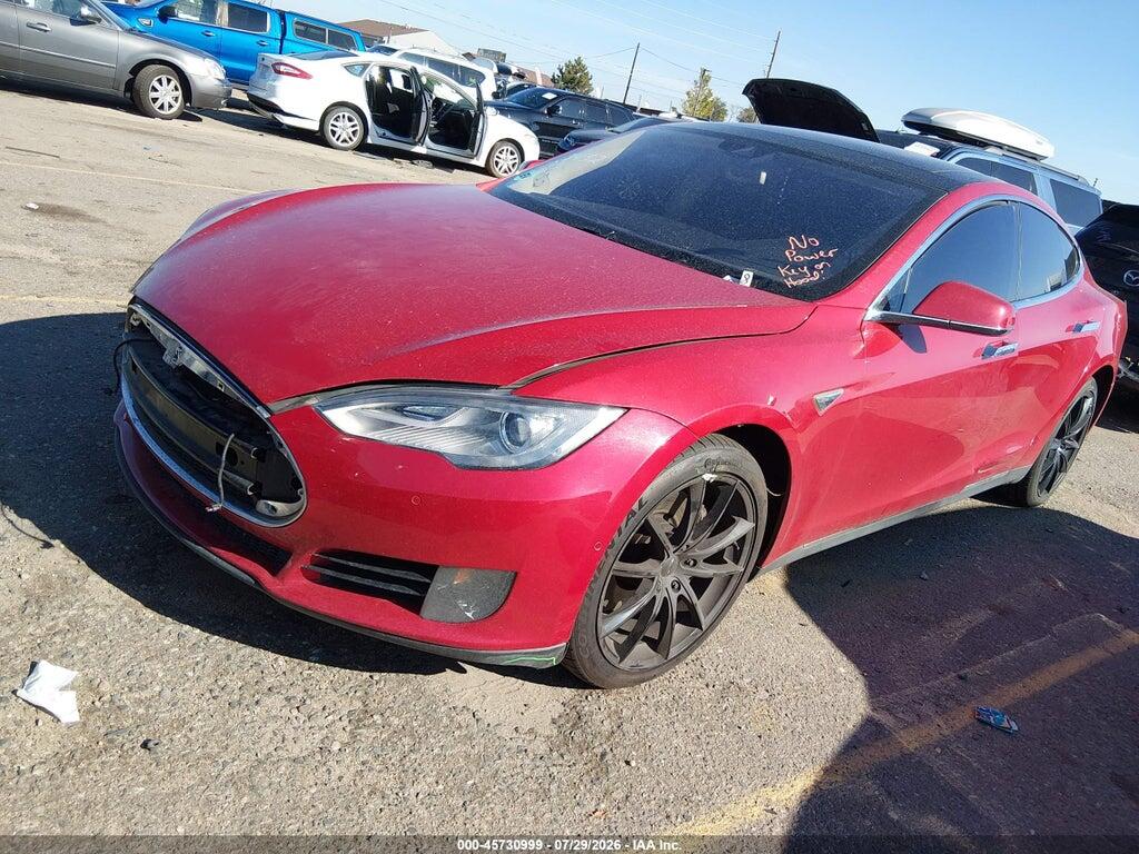 5YJSA1S27FF095838 2015 TESLA MODEL S photo no. 2