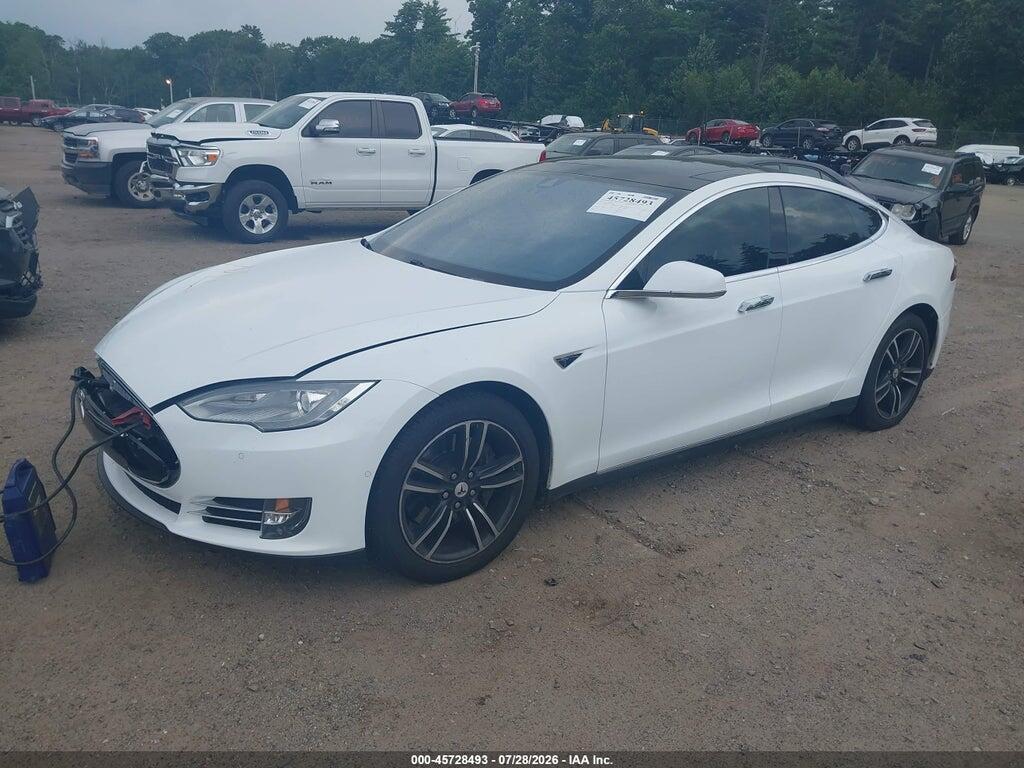 5YJSA1H16FFP78161 2015 TESLA MODEL S photo no. 2