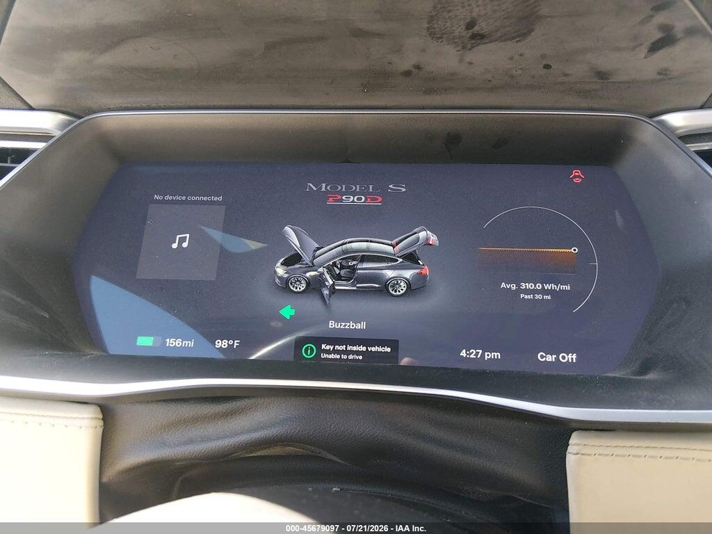 5YJSA1E44FF103892 2015 TESLA MODEL S photo no. 7