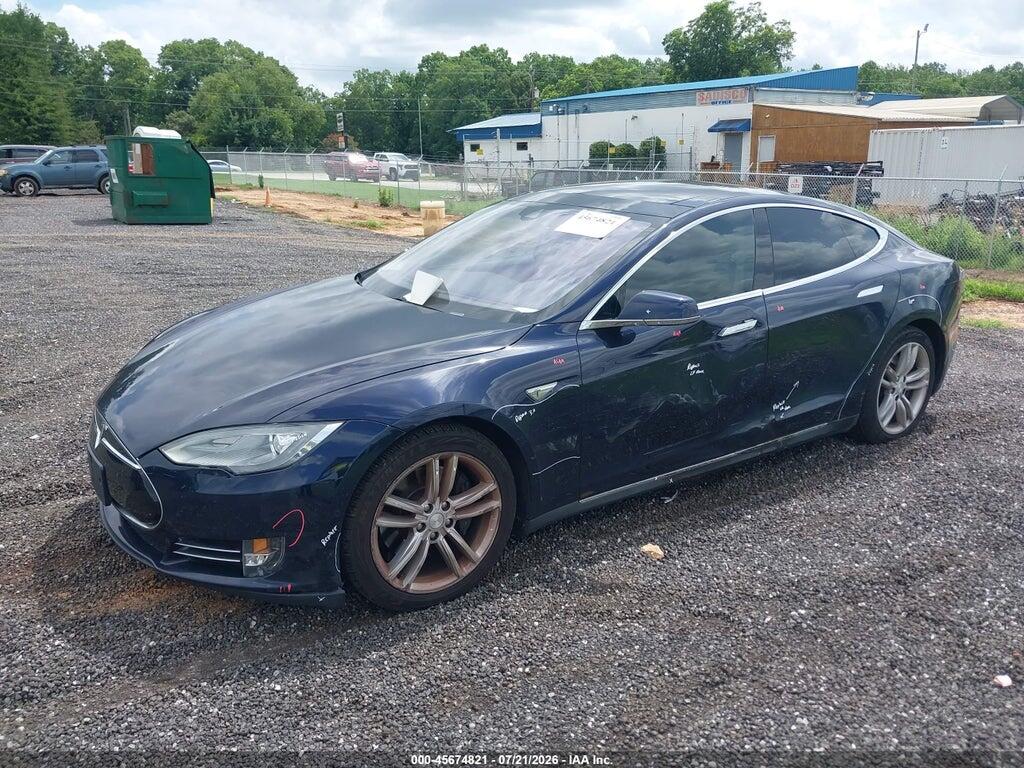 5YJSA1H10FF080418 2015 TESLA MODEL S photo no. 2