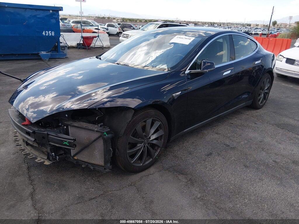 5YJSA1H24FFP77759 2015 TESLA MODEL S photo no. 2
