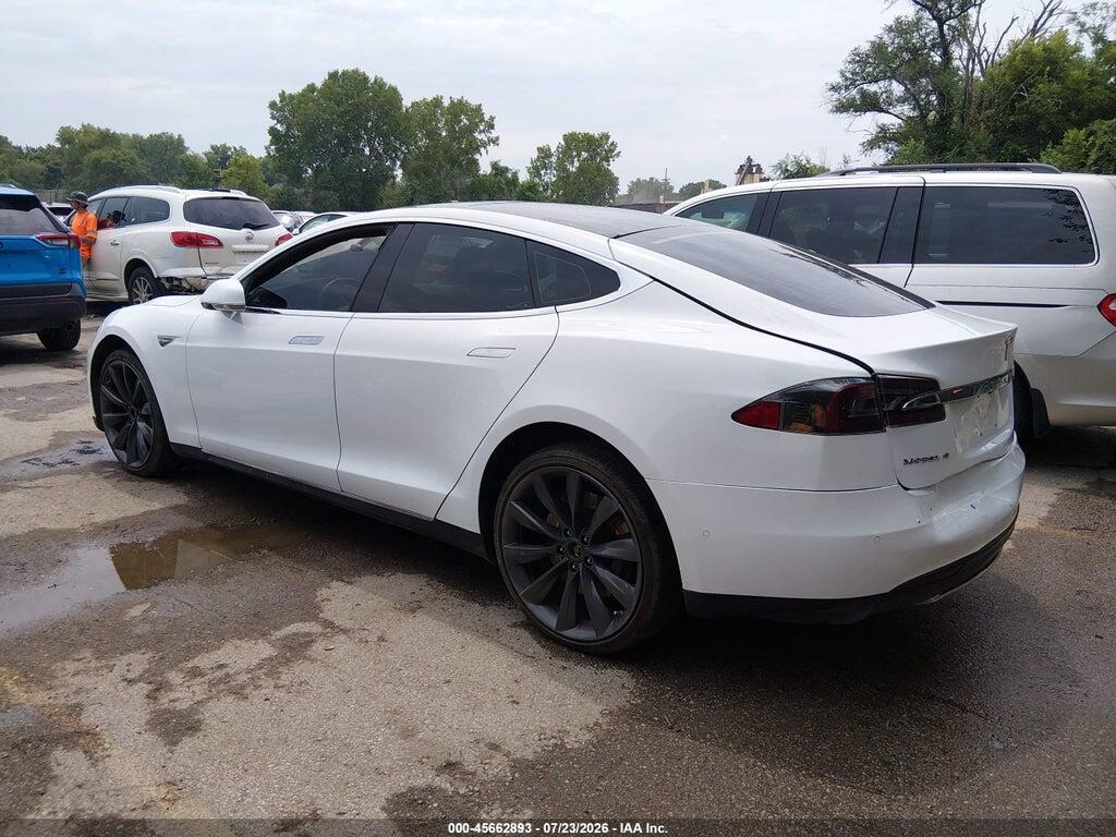 5YJSA1E21FF112046 2015 TESLA MODEL S photo no. 3