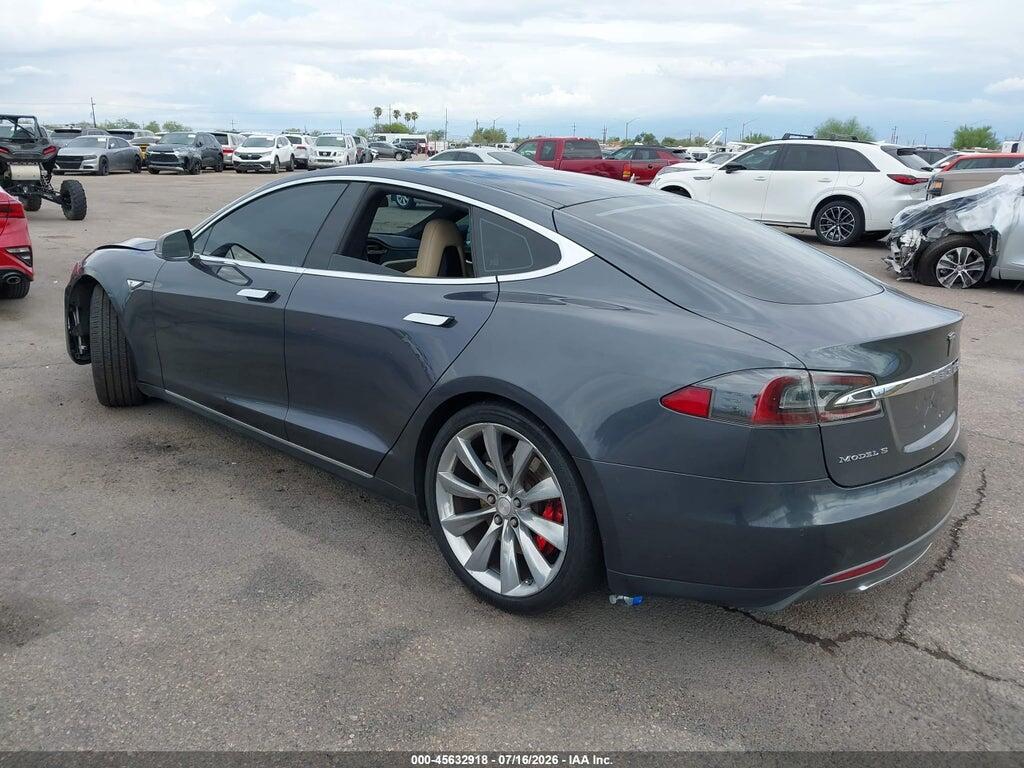 5YJSA1E48FF116158 2015 TESLA MODEL S photo no. 3