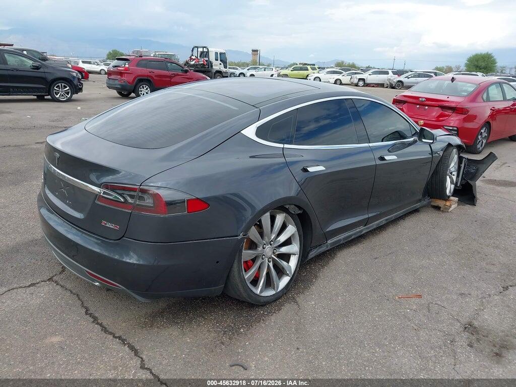 5YJSA1E48FF116158 2015 TESLA MODEL S photo no. 4