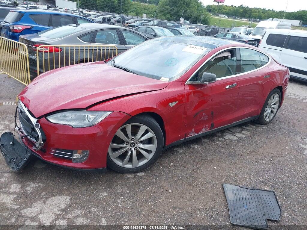 5YJSA1E22FF118471 2015 TESLA MODEL S photo no. 2