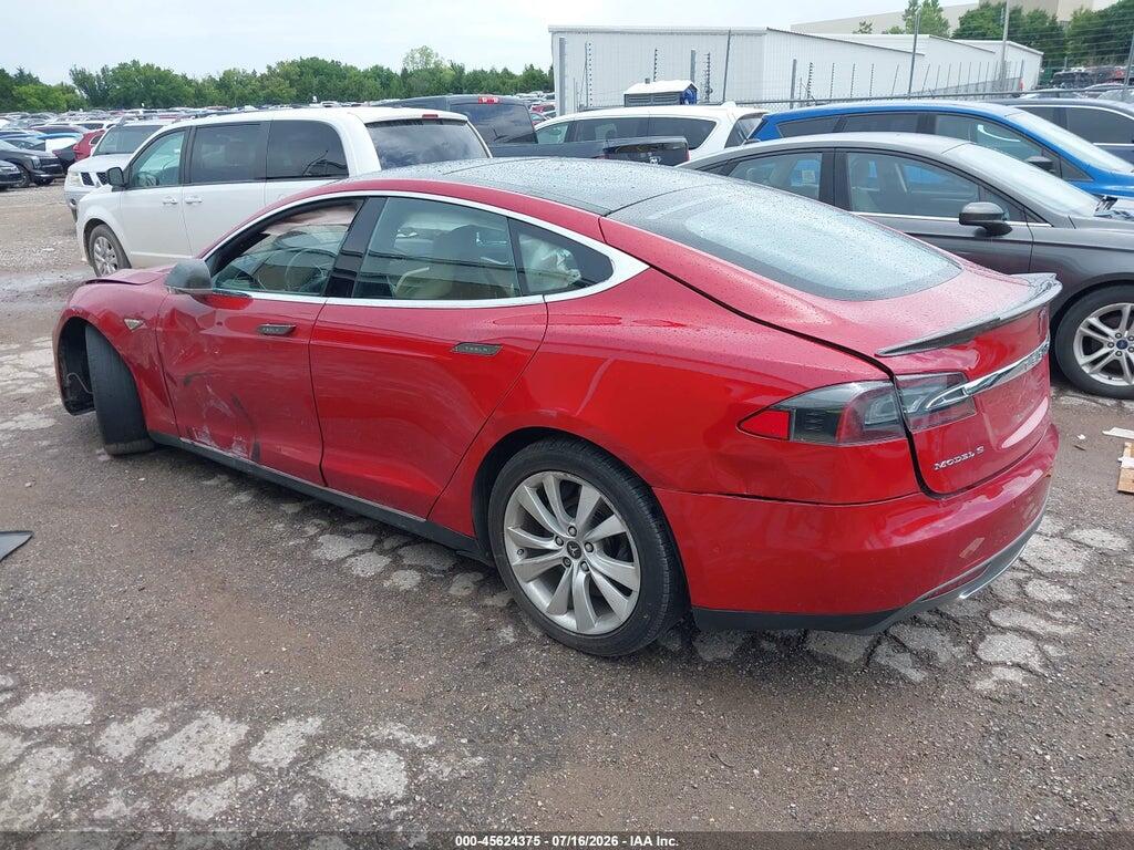 5YJSA1E22FF118471 2015 TESLA MODEL S photo no. 3