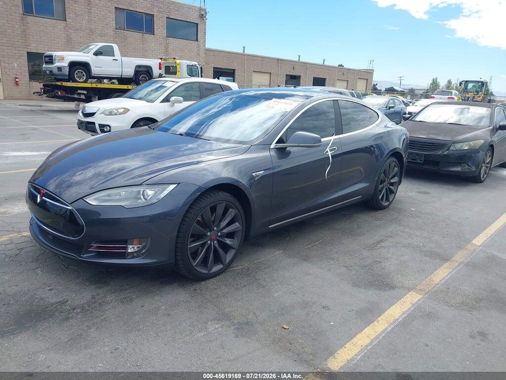 5YJSA1H22FF087296 2015 TESLA MODEL S photo no. 2