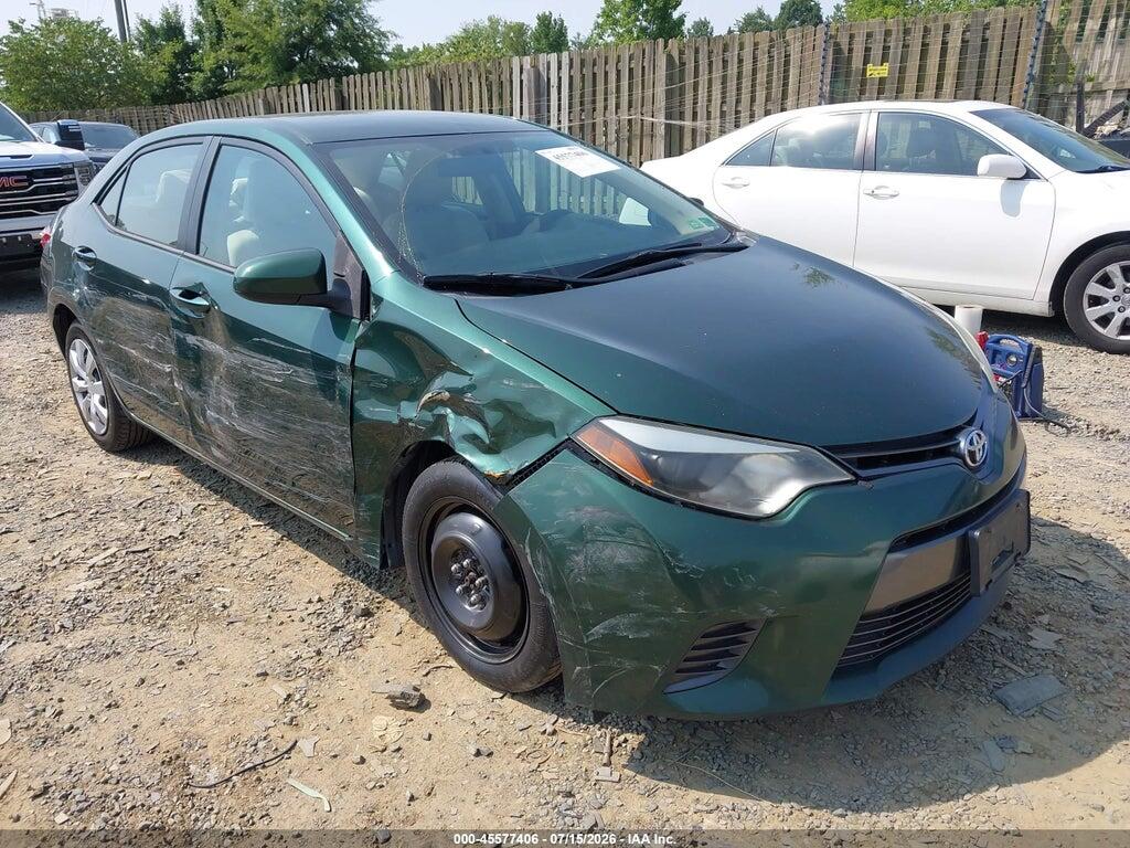 2T1BURHE4FC321412 2015 TOYOTA COROLLA photo no. 1