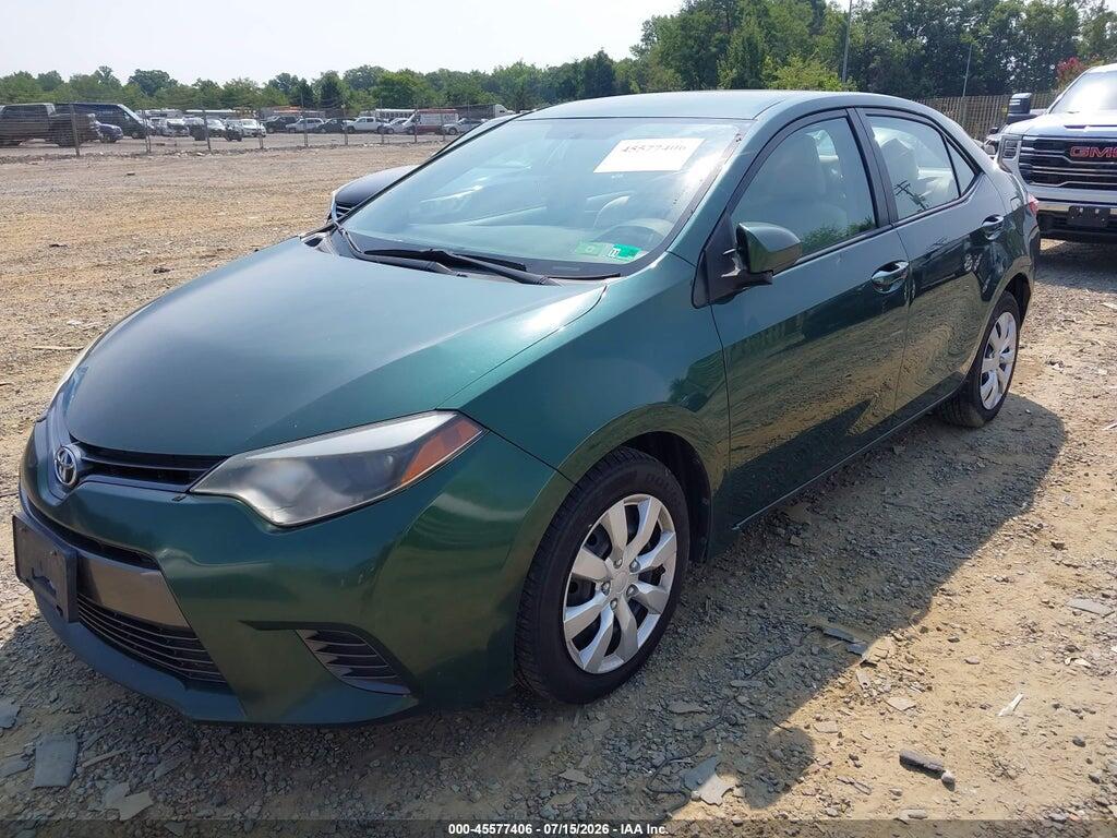2T1BURHE4FC321412 2015 TOYOTA COROLLA photo no. 2