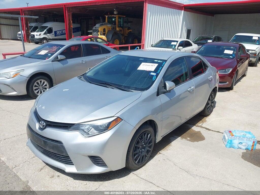 5YFBURHE4FP363370 2015 TOYOTA COROLLA photo no. 2
