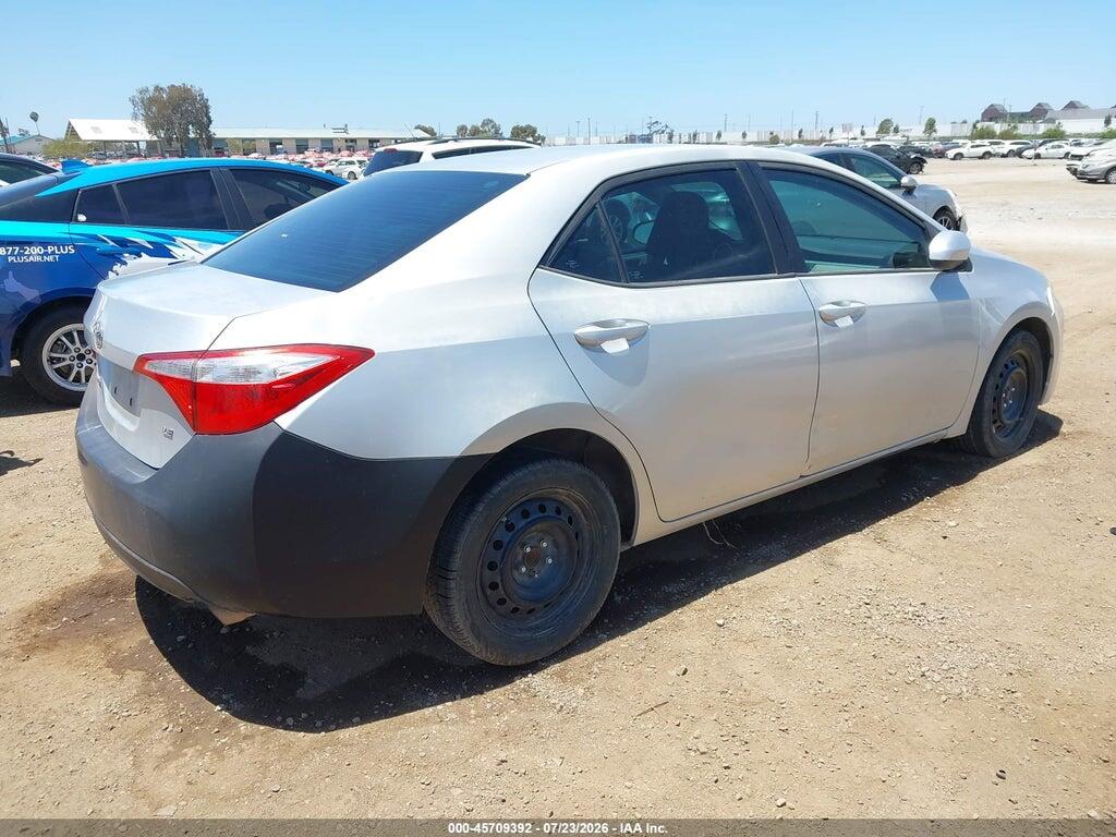 5YFBURHE2FP365280 2015 TOYOTA COROLLA photo no. 4